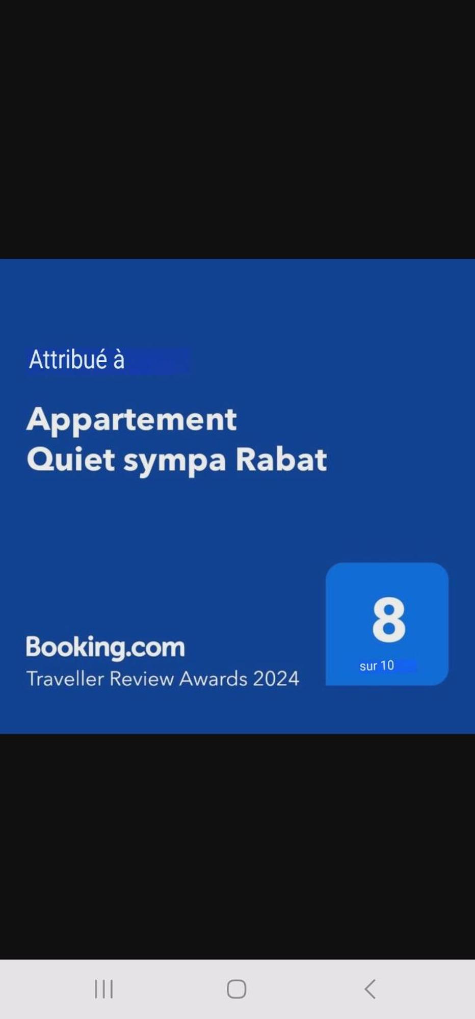 Appartement Quiet sympa Rabat Extérieur photo